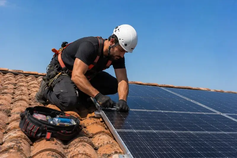 Maintenance et monitoring de panneaux solaires à Amélie-les-Bains-Palalda